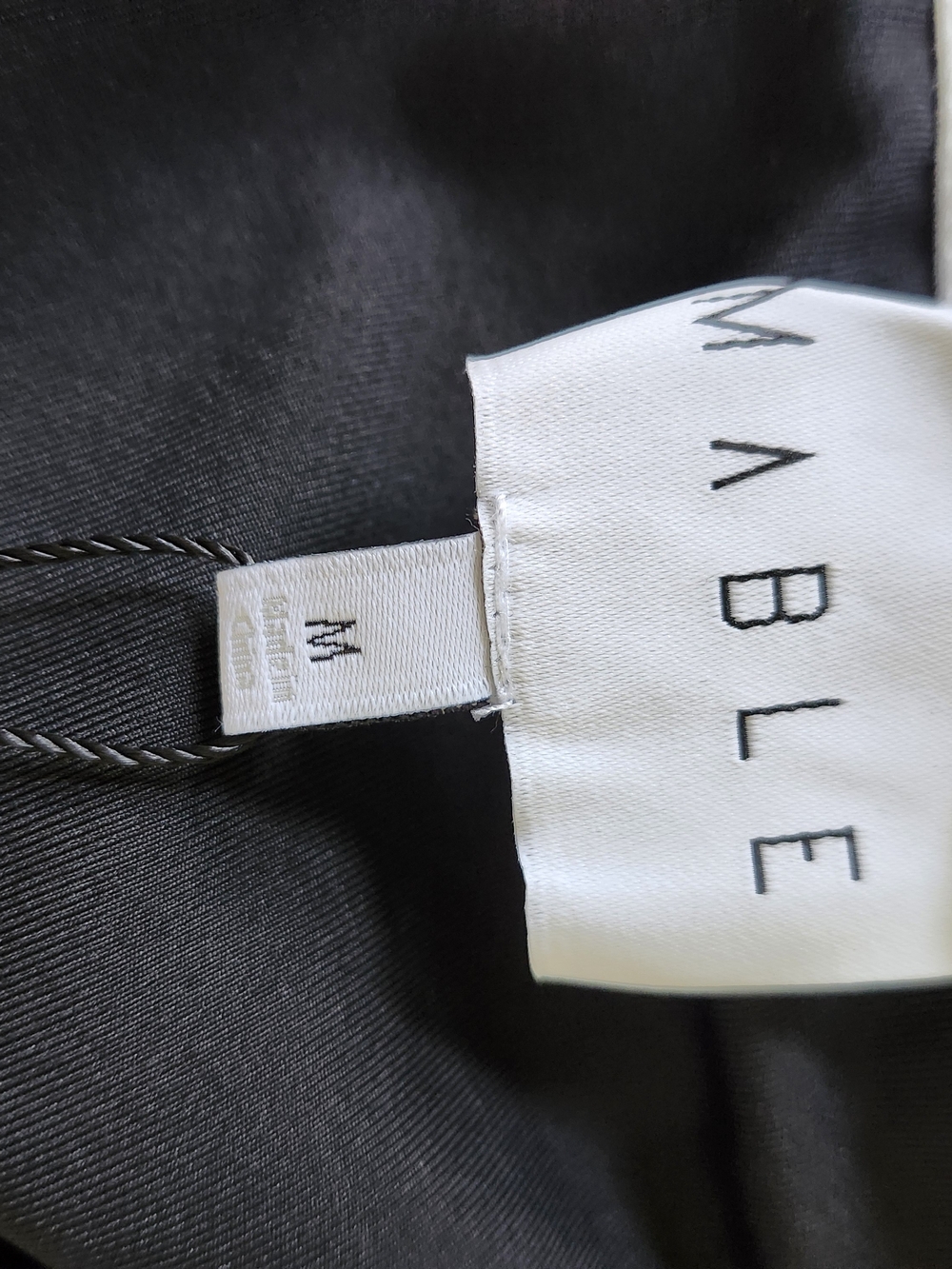 NWT Mable Black Contrast Trim Tennis Dress Skort Built-In Shorts Size M - Picture 4 of 6